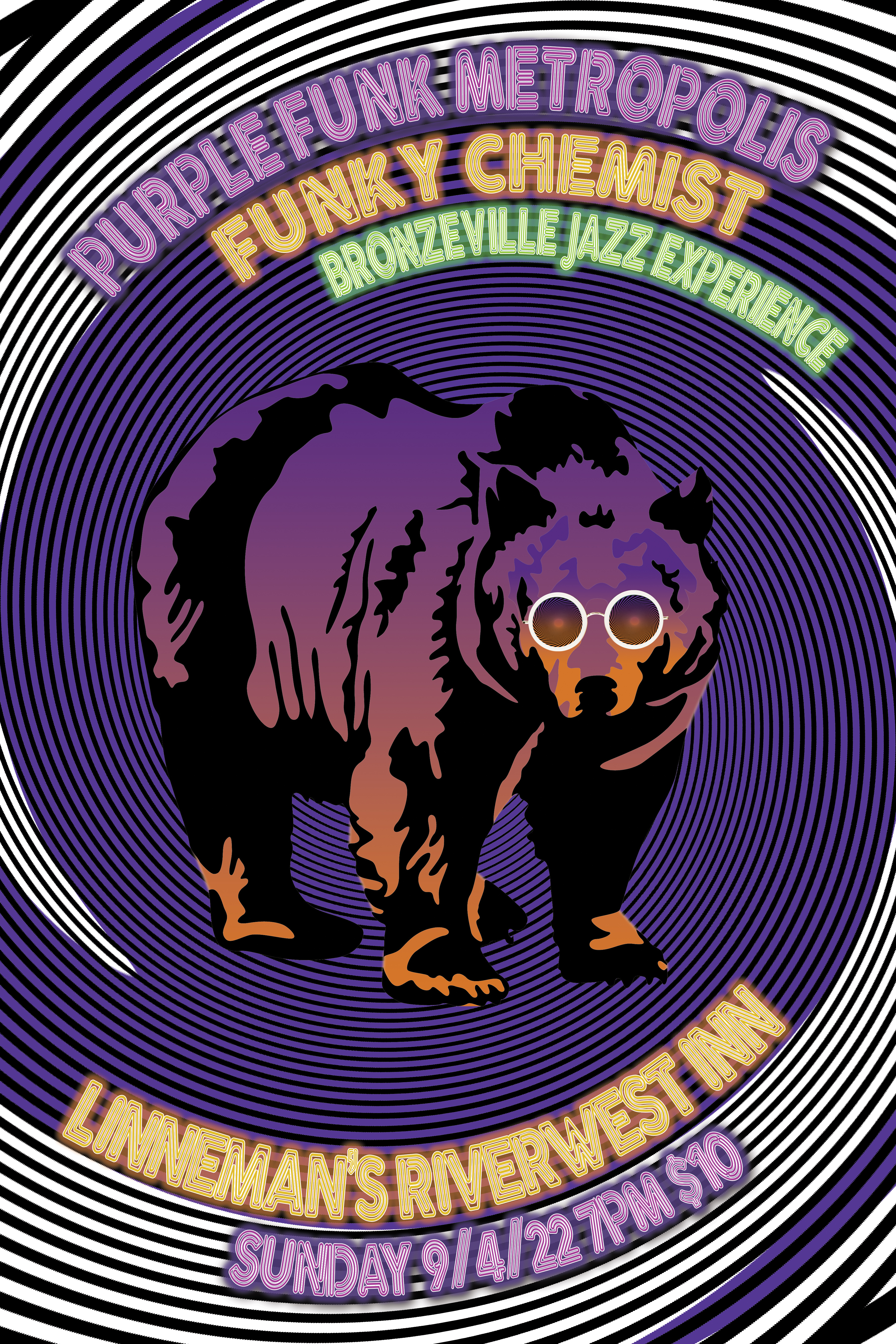 PURPLE FUNK Linnemans Flyer